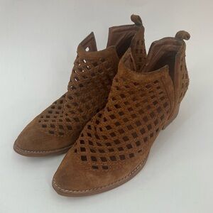 Jeffrey Campbell Taggart suede booties